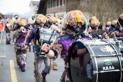 Impressionen vom Umzug in Schachen. (Bild: Manuela Jans-Koch, Schachen, 2. März 2019)