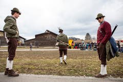 Waidmannsheil! (Bild: Patrick Hürlimann, Zug, 02. März 2019)