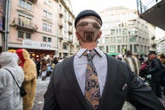Impressionen von der Strassenfasnacht in der Stadt Luzern. (Bild: Roger Grütter, 2. März 2019)