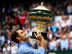 und das Rasenturnier in Halle mit jeweils neun Titeln (Bild: KEYSTONE/EPA/TYLER LARKIN)