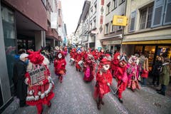 Impressionen von der Strassenfasnacht in der Stadt Luzern. (Bild: Roger Grütter, 2. März 2019)