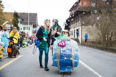 Impressionen vom Umzug in Schachen. (Bild: Manuela Jans-Koch, Schachen, 2. März 2019)