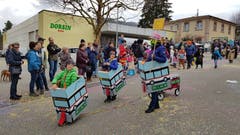 VBSG: Verflixtes Bus-Strecke-Gnusch - eine Anspielung auf den grossen Umbau der städtischen Verkehrsbetriebe beim letzten Fahrplanwechsel.