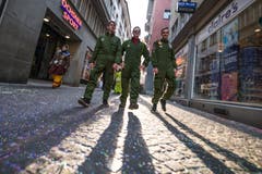 Impressionen von der Strassenfasnacht in der Stadt Luzern. (Bild: Roger Grütter, 2. März 2019)