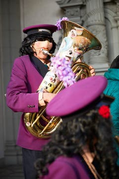 An der Guuggermesse in der Luzerner Hofkirche. (Bild: Jakob Ineichen, 2. März 2019)