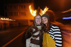 Maskenball in Amsteg. (Bild: Urs Hanhart, 1. März 2019)