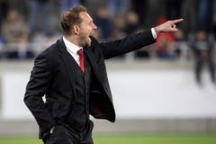U21-Trainer Mauro Lustrinelli. (Bild: Alexandra Wey / Keystone, Kriens, 22. März 2019)