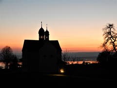 Der Sonnenuntergang vom Zugerberg. (Bild: Margrith Imhof-Röthlin, Zugerberg, 23. März 2019)