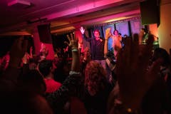 Eindrücke vom 14. Tonart Festival 2019: Knackeboul mit Chocolococolo (Bild: Valentin Luthiger, 23. März 2019)
