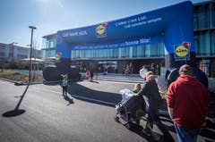 Weinfelden TG - Tag der offenen Tür im neuen Hauptsitz von Lidl in Weinfelden.