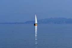 Flaute am Bodensee. (Bild: Walter Schmidt)