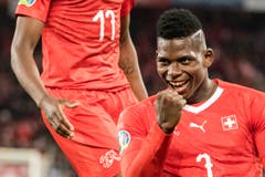 Breel Embolo, Stürmer, Note 5Berührt beim 3:0 offenbar noch den Ball. Macht eine gute Partie, setzt sich mehrmals durch.(Bild: Alessandro della Valle / Keystone, Basel, 26. März 2019)