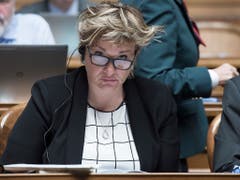 Unter den Zurücktretenden aus dem Nationalrat ist die Walliserin Géraldine Marchand-Balet (CVP). Sie will keine zweite Amtsperiode anhängen. (Bild: KEYSTONE/LUKAS LEHMANN)