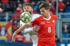 Remo Freuler, Zentrales Mittelfeld, Note 5Trifft zum ersten Mal für die Schweizer Nati, zudem bereitet er das dritte Tor per Eckball vor.(Bild: Andy Müller / Freshfocus, Basel, 26. März 2019)