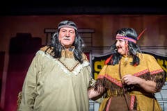 Die Arabianer Karin Friedrich und Walter Rusch. (Bild: Andrea Stalder)