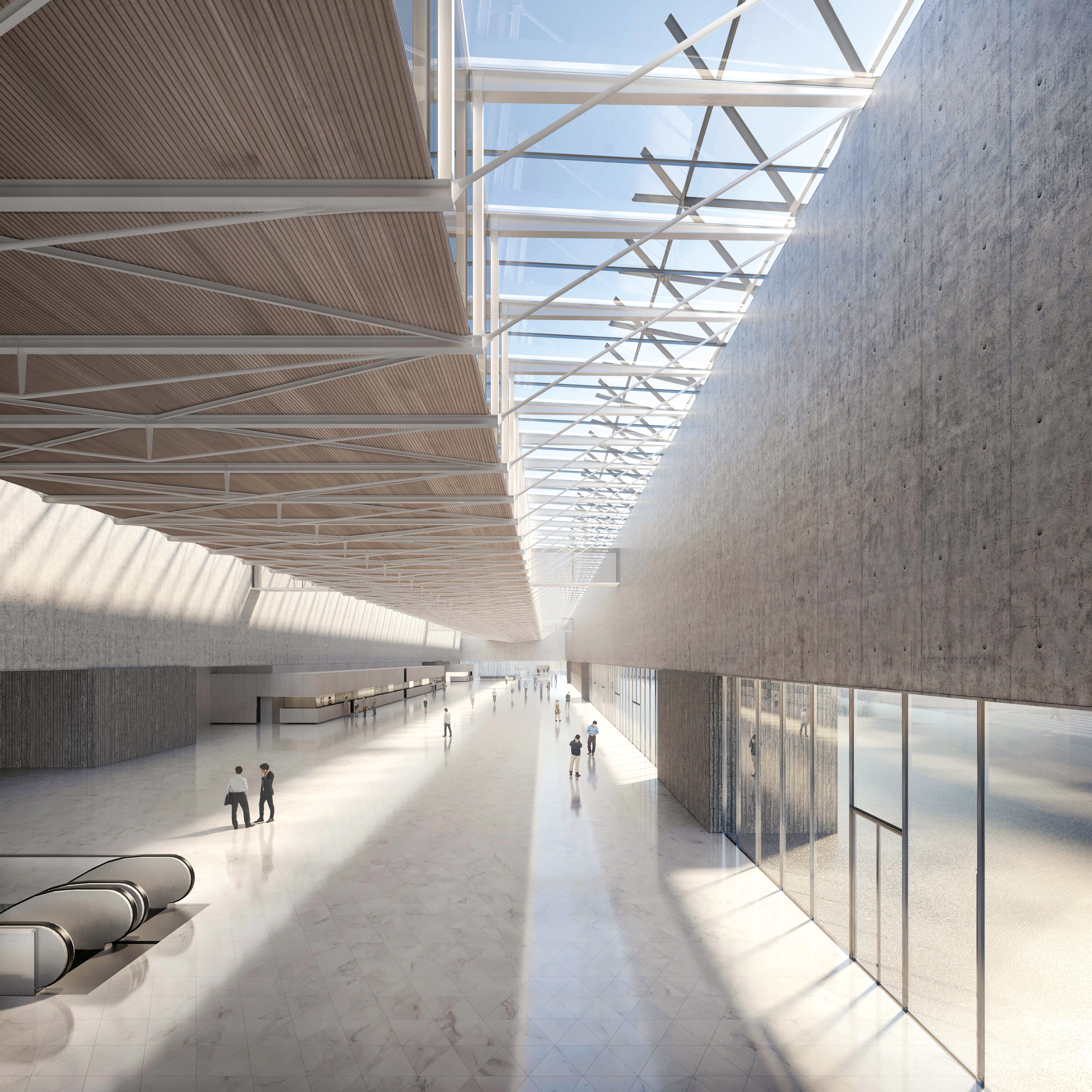 ...rund 121,8 Millionen Franken und soll gross werden. Die neue Halle...(Bilder: zvg)