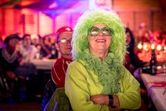 Bunte Kostüme prägten den Abend. (Bild: Andrea Stalder)