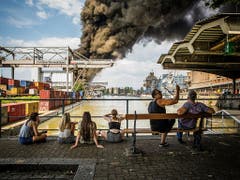 Fotograf Stefan Bohrer gewinnt den «Swiss Press Photo»-Preis in der Kategorie «Aktualität». (Bild: Stefan Bohrer)