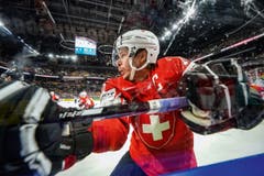3. Preis Sport: Raphael Diaz während dem Match Schweiz-Kanada. (Bild: Andy Müller / Freshfocus, Kopenhagen, 19. Mai 2018)