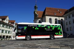 ...zwischen dem Hauptbahnhof St.Gallen und Wittenbach.
