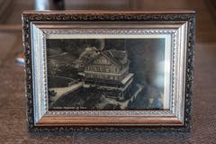 Das Gasthaus wie es vor dem Umbau ausgesehen hat.