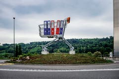 3. Preis Alltag: Kreiselschmuck im Berner Seeland. (Bild: Matthias Käser für «Bieler Tagblatt»)