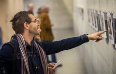 Vernissage der Leserbilder-Ausstellung der Thurgauer Zeitung "XY aus Z fotografierte in..." 2018 im Foyer des Dreispitzes in Kreuzlingen. (Bilder: Reto Martin)
