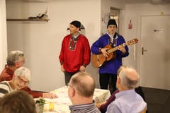 "Sepp und Fridolin" im Restaurant Ochsen, Goldach (Bild: Martin Rechsteiner)