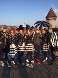 Es war traumhaft! Gruppe Harlekin. (Bild: Simone Spring, Luzern)
