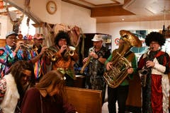 Cliquenfasnacht in Tübach (Bild: Ramona Riedener)