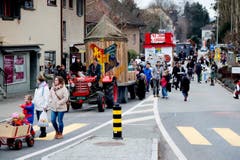 Fasnachtsumzug Müllheim. (Bild: Andreas Taverner)