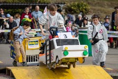Wie viele Gespenster werden die Geisterjäger wohl während des Scheesen- und Garettenrennens in Udligenswil erwischen? (Bild: Philipp Schmidli, 3. März 2019)