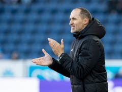 Thomas Häberli kassierte als Trainer des FC Luzern seine erste Niederlage (Bild: KEYSTONE/ALEXANDRA WEY)