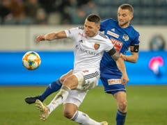 Captain Marek Suchy sicherte dem FC Basel mit seinem Treffer in der 81. Minute den Sieg (Bild: KEYSTONE/URS FLUEELER)