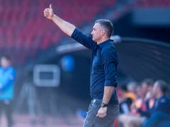 Der neue GC-Coach Tomislav Stipic sieht gegen Lugano einige gute Ansätze seines Teams (Bild: KEYSTONE/MELANIE DUCHENE)