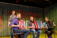 Das Ländlertrio Chlewägruss.