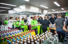 Ein Blick in die Küche. (Bild: Andrea Stalder)