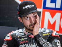 Tom Lüthi kam beim Grand Prix Argentinien nicht weit: der Emmentaler schied bereits früh aus und muss ohne Punkte aus Termas de Rio Hondo abreisen (Bild: KEYSTONE/MARCEL BIERI)