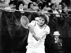 Nur er steht mit 109 Profititeln noch vor Federer: Jimmy Connors (Bild: KEYSTONE/AP/Richard Drew)