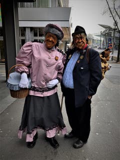 «Wenn man tut, was sich gehört, verpasst man den ganzen Spass; Also ab an die Luzerner Fasnacht!», schreibt Leserin Margrith Imhof-Röthlin zu ihrem Fasnachts-Bild.