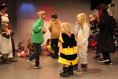 Kinderball in Andermatt. (Bild: Uwe Zaugg, 4. März 2019)