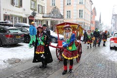 «Gidelmäändig»-Umzug in Andermatt. (Bild: Uwe Zaugg, 4. März 2019)