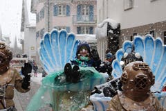 «Gidelmäändig»-Umzug in Andermatt. (Bild: Uwe Zaugg, 4. März 2019)