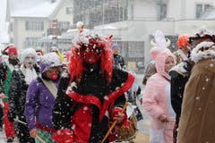 «Gidelmäändig»-Umzug in Andermatt. (Bild: Uwe Zaugg, 4. März 2019)