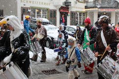 «Gidelmäändig»-Umzug in Andermatt. (Bild: Uwe Zaugg, 4. März 2019)