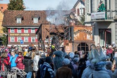 Borggeister-Musig Roteborg (Bild: Pius Amrein, Rothenburg, 5. März 2019)