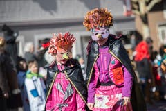 Kinderumzug in Rothenburg. (Bild: Pius Amrein, Rothenburg, 5. März 2019)