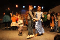 Kinderball in Andermatt. (Bild: Uwe Zaugg, 4. März 2019)