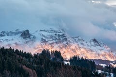 "Sturmlicht" am Säntis. (Bild: Hans-Jörg Nüesch)