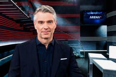 Seit 2019: Von der «Rundschau» zur «Arena» – Sandro Brotz wird der Nachfolger von Jonas Projer. Im Mai wird der 49-Jährige voraussichtlich durch die erste Sendung führen. (Bild: SRF)
